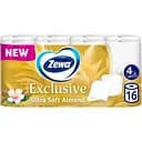 Туалетний папір Zewa Exclusive Almond Blossom чотиришаровий 16 рулонів