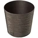 Горшок для цветов Prosperplast Furu Eco Wood с вкладышем 18 л кофейный (57499-4625)