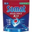 Капсули для посудомийної машини Somat Екселенс 3-в-1, 34 шт.