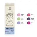 Набір кольорових лінерів, 6 кольорів, 6 set Glamor, IDEA10-AL6GLMR, 99IDEAS