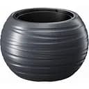 Горщик для квітів Prosperplast Maze з вкладишем 436х299 мм антрацит (89038-433)