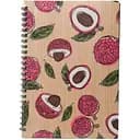 Блокнот Kiri sketch Личи из модифицированной древесины 12201-KR формат А5 на пружине    