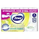 Туалетная бумага Zewa Deluxe Ромашка трехслойная 24 рулона