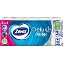 Хусточки носові  Zewa Deluxe Design тришарові 10 п x 10 шт.