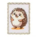 Детский набор для росписи по дереву "Їжачок" Puz-22947 формат А4