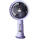 Дитячий портативний USB-вентилятор на акумуляторі Kuromi фіолетовий (SD-02)