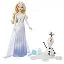 Набір з лялькою Ельза та Олафом "Ліпимо сніжки" з м/ф "Крижане серце" (HYH10)