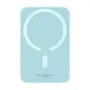 Магнитный портативный павербанк с беспроводной зарядкой Baseus Magnetic 20W 6000mAh для iPhone синий