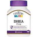Стимулятор тестостерону 21st Century DHEA 25 мг 90 капсул