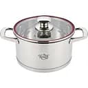 Кастрюля Krauff Prime Chef со стеклянной крышкой 2.7 л 18 см (26-238-039) 