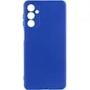 Чохол TPU Getman Liquid Silk Full Camera для Samsung Galaxy A26 5G Синій / Navy Blue