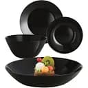 Столовый сервиз Arcopal Zelie Black, 19 шт., черный (Q8506)