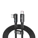 Кабель кутовий ArmorStandart AT-C1D USB-C - USB-C 100 W 1.2 метра поворотний 90 градусів (ARM75870)