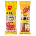 Набор Кабаносы Дмитрук Delicate куриные 80 г Колбаски Глобино Салямки с сыром Cheddar 70 г