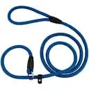 Поводок-удавка для собак Barksi Active (длина 183 см диаметр 12 мм) шахматы черно-голубой