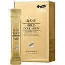 Набор маска для лица SNP ночная с коллагеном и золотом 250 мл (10 шт. х 25 мл)