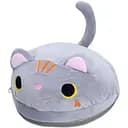 Рюкзак FG231104050P, від 3 років, 20×20×10 см плюш, блискавка, 150 г, у формі кота, сірий
