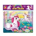 Детские мягкие пазлы «Единороги» VT1102-34, 35 элементов