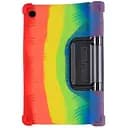 Чохол для планшета Lenovo Yoga Tab 11 YT-J706F протиударний силіконовий Rainbow