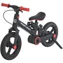 Велосипед-трансформер MB 1021-1 детский 2 в 1 Prof1 Kids 12 со съемными колесами черно-красный
