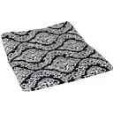 Водоотталкивающая подушка на стул Темно-синий вензель