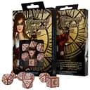 Набор кубиков Steampunk Clockwork Caramel & white Dice Set , 7 шт. (SSTC72)