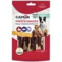 Ласощі для собак Camon стрипси з кроликом, тріскою і яловичою шкірою 100 г