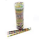 Олівець чорнографітний School, HB, з гумкою, 48 шт., 0417DSCN