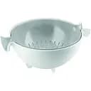 Набор миска с коландером Guzzini серый (29250033)