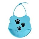 Детский слюнявчик Мини MGZ-0604(Blue) силиконовый