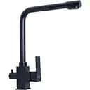 Змішувач Platinum KT 0067 з функцією фільтра поворотний двоважільний з нержавіючої сталі чорний (000036385)