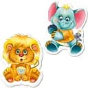 Беби пазлы на магните Vladi Toys Малюк зможе Зоопарк 9 элементов (VT3208-28)