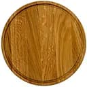 Дошка Жива кухонна обробна кругла 25 см ясен (ABR 252)