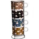 Набір чашок порцеляновий Toys 4 шт. 300 мл FM-15