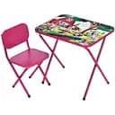 Детский столик складной со стульчиком Bambi M 5968-8 малиновый