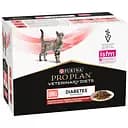 Набор паучей Purina Pro Plan Diet DM St/Ox Diabetes Managment для регулирования глюкозы кусочки в соусе с говядиной 10 шт. х 85 г