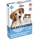 Краплі на холку для котів та собак ProVET Інсектостоп від зовнішніх паразитів від 4 до 10 кг 6 піпеток по 0.8 мл (PR020026)