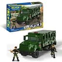 Конструктор IBLOCK Армия КрАЗ, PL-921-444, 243 детали, 36x5x23 см