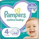 Подгузники Pampers Active Baby 4 (9-14 кг) 46 шт.