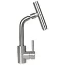 Смеситель кухонный Germece 8302 SK однорычажный поворотный из нержавеющей стали серый (000013133)