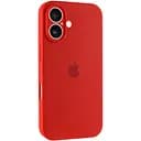 Чехол Epik Silicone Case Full Camera Protective AA для Apple iPhone 16, 6.1 Красный/Red