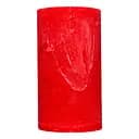 Свічка Pragnis Рустік, 5,5х10 см, червона (C5510-125)