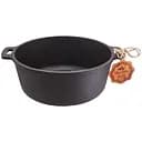 Каструля чавунна лита Maysternya, 22х10 см, 3 л (Т402Ук)