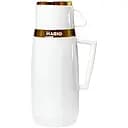 Термос Magio MG-1050W скляна колба 1 л білий (1050WМG)