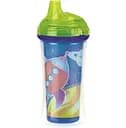Поїльник Nuby Click-it з трубочкою 270 мл зелений (10096blugrnrckt)