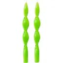 Свечи J-line зеленого цвета комплект из 2-х свечей высота 26 см Бельгия (40576)