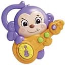 Погремушка Limo Toy Обезьяна 855-58-59-60-61A на батарейках фиолетовая