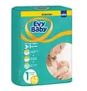 Підгузки Evy Baby 1 (2-5 кг), 62 шт.