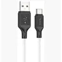Кабель Hoco X90 Cool silicone charging data cable for Type-C Білий