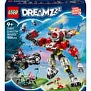 Конструктор LEGO DREAMZzz Робот-тигр Купера и Хот-род авто Зеро 1006 деталей (71497)